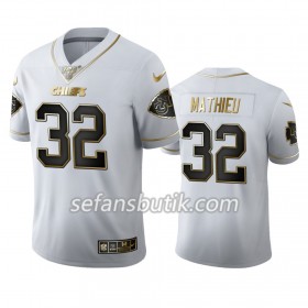 Kansas City Chiefs Tröjor Tyrann Mathieu 32 Nike Vit Golden Edition - Herr